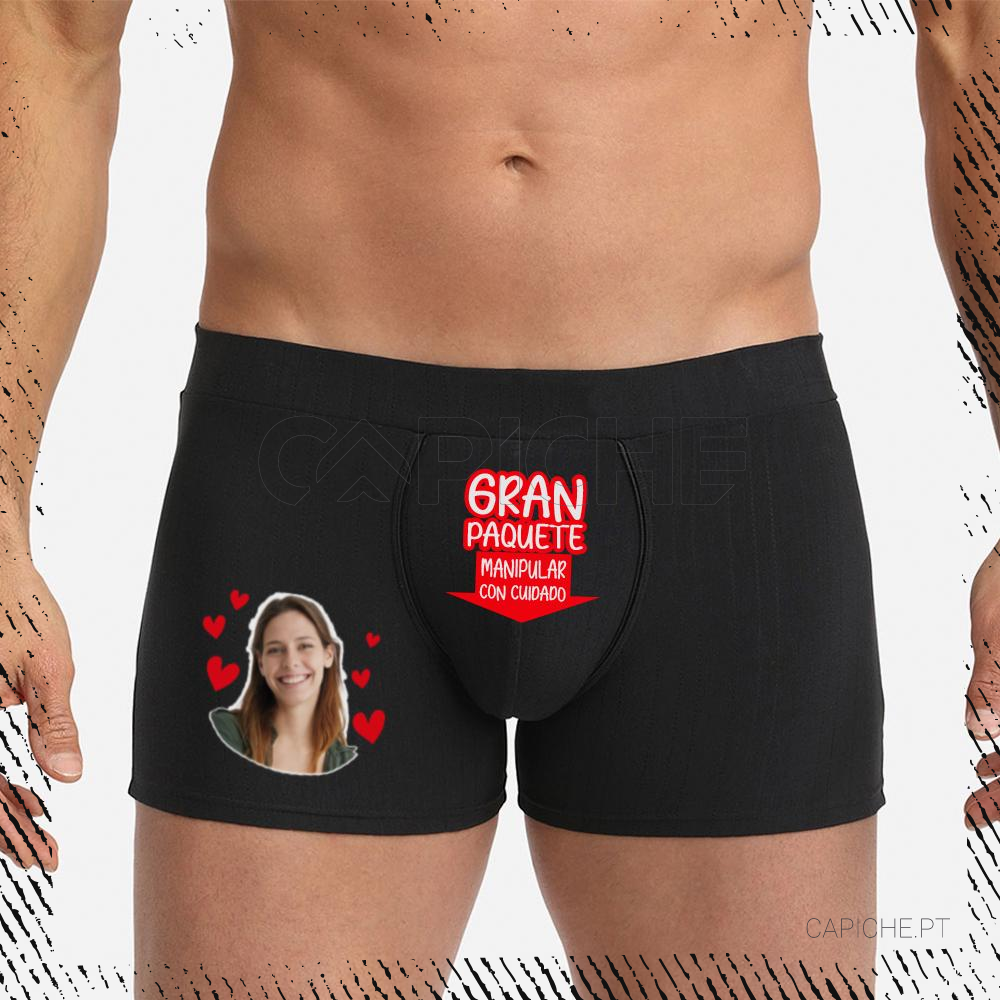 Calzoncillos Hombre Foto Personalizada - CAPICHE