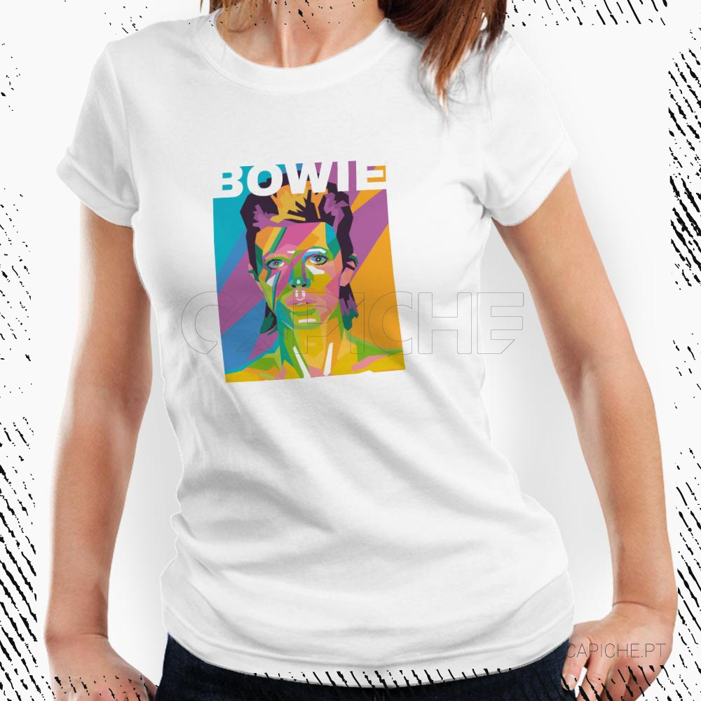 Camiseta bowie online mujer