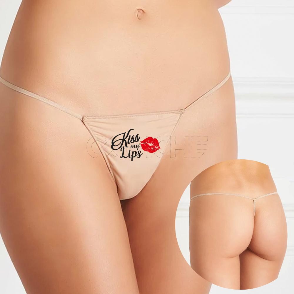 Tanga Hilo Dental Mujer Kiss My Lips - CAPICHE