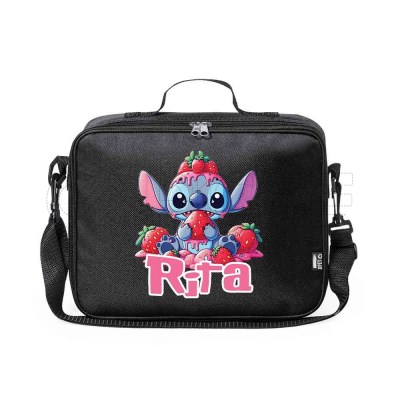 Lancheira escolar Stitch MorangoStitch Morango