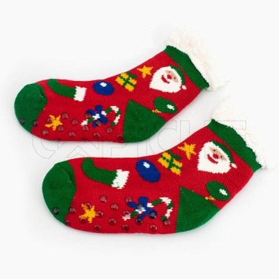 Media Pantufla Green