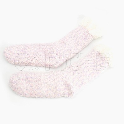 Media Pantufla Long Flofy