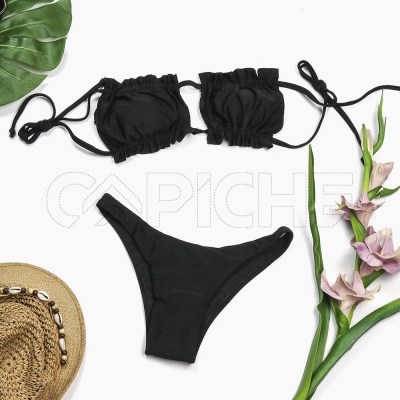 Conjunto Bikini Cortina Negro