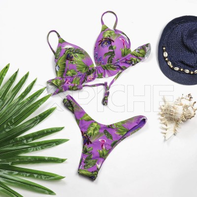 Conjunto Bikini Boho Lila