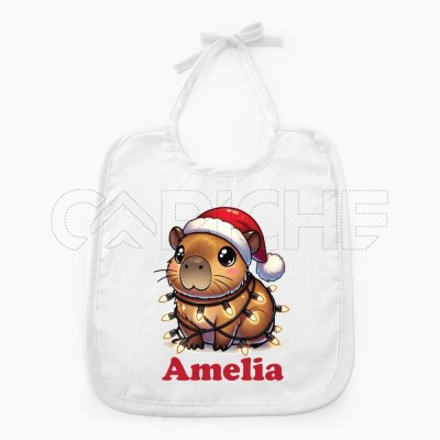 Body para Bebé Capivara Navidad