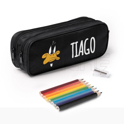 Estuche Escolar Doble Pato Lucas