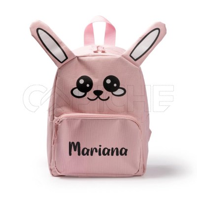 Mochila Coelhinho nas Costas