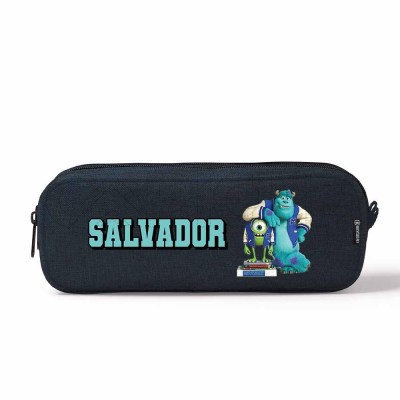 Estojo escolar Duplo Monsters Inc