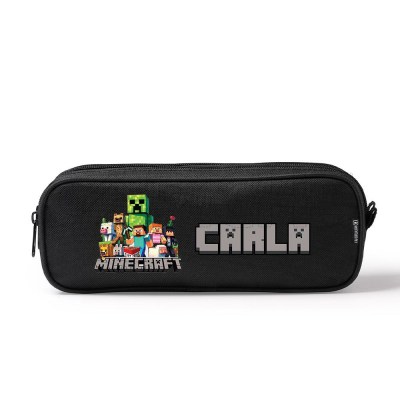 Estojo escolar Duplo Minecraft