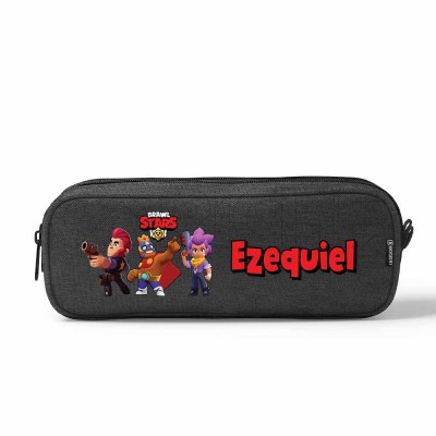 Estojo escolar Duplo Brawl Stars