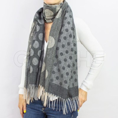 Bufanda Bolini Gris