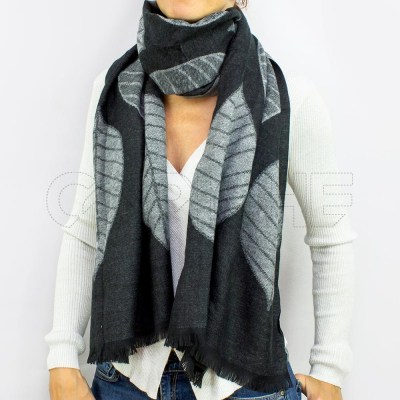 Bufanda Hoja Negra