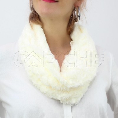 Bufanda de Cuello Porâ Blanco