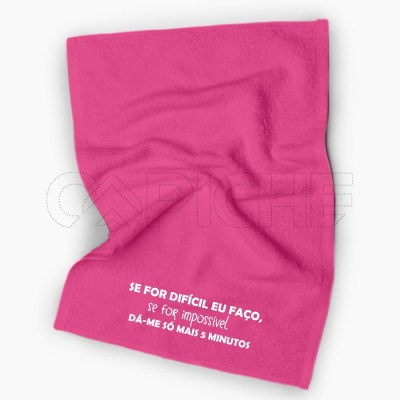 Toalla de ginásio Se for difícil