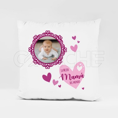 Cojín Mejor del Mundo con Foto