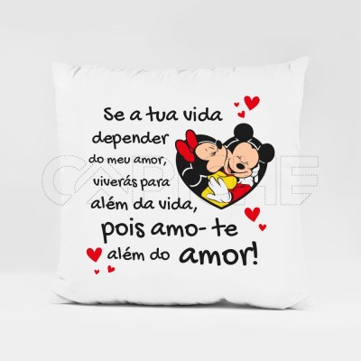 Cojín Te Amo más allá del Amor