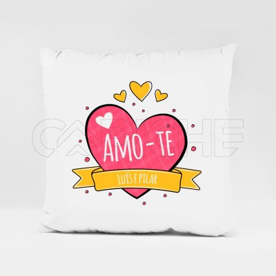 Cojín Te Amo Nombre