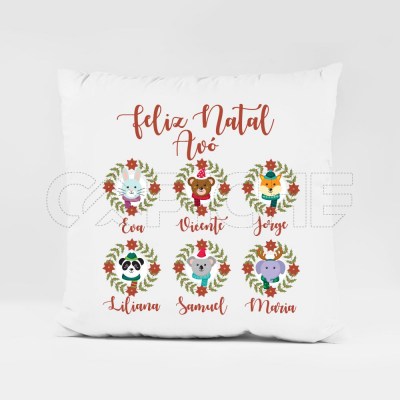 Cojín Feliz Navidad