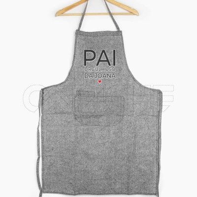 Delantal Gris Orgulloso/a