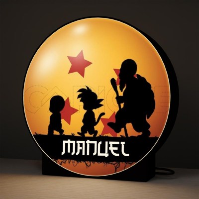Lámpara 3D Dragon Ball