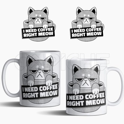Taza Coffee Right Meow
