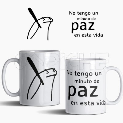 Taza No tiengo 1 minuto de paz