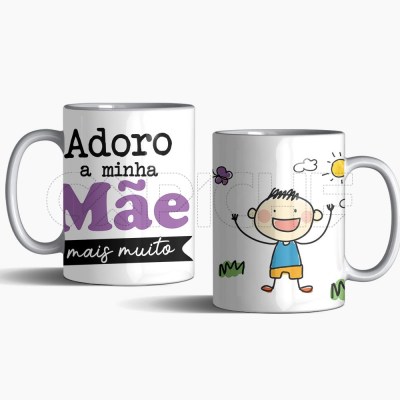 Taza Adoro #SEO Mais Muito