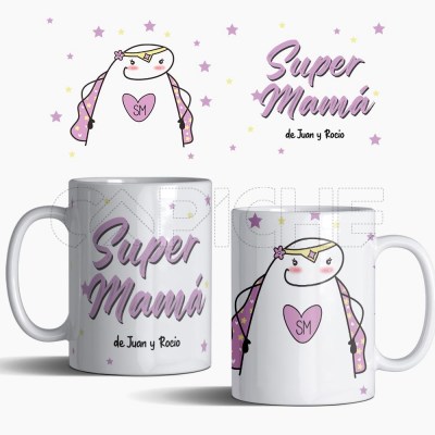 Taza Flork Super Mamá