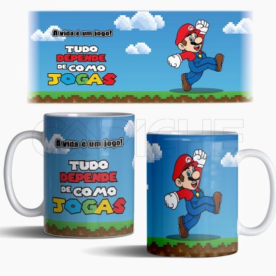 Taza Super Mario
