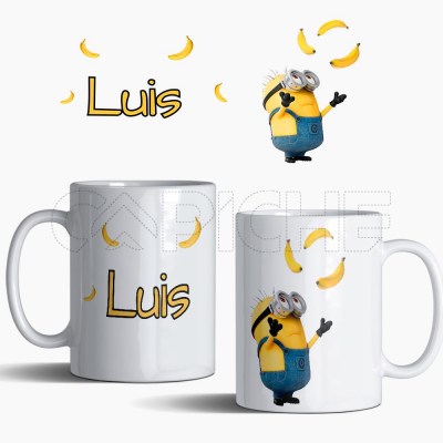 Taza Minion Nombre