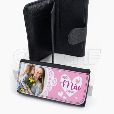 Cartera Personalizada Mejor #SEO do Mundo com Foto