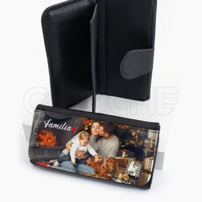 Cartera Personalizada Foto y Frase