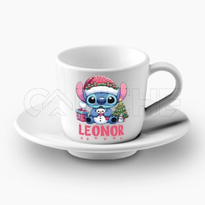 Chávena Café Stitch Navidad