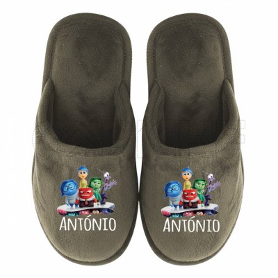 Pantufla Personalizada Divertidamente