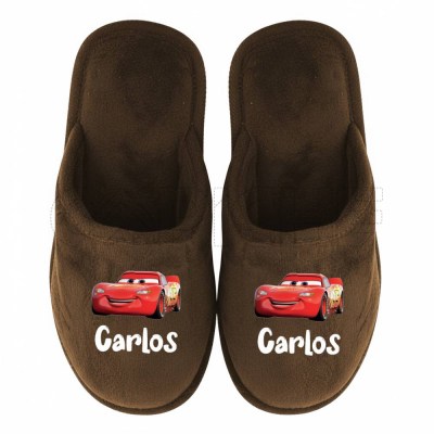 Pantufla Personalizada Cars