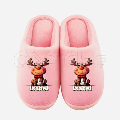 Pantufla Personalizada Rena