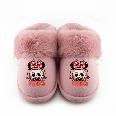 Pantufla Personalizada Labubu