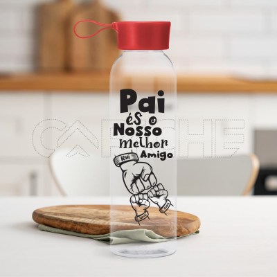 Botella PET Papá Mejor amigo