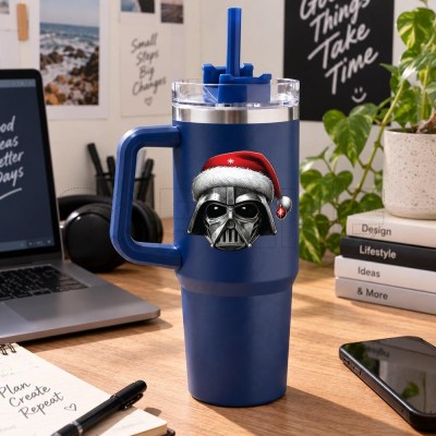 Botella SteelPro Darth Vader Navidad