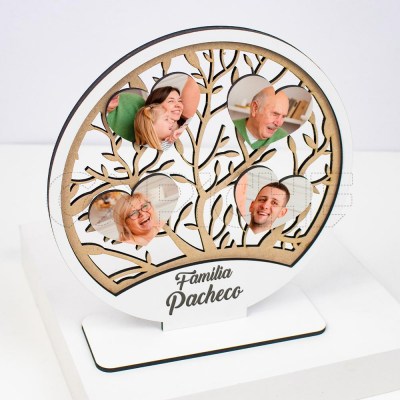 Árbol de familia com fotos