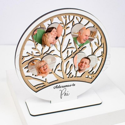 Árbol de familia com fotos