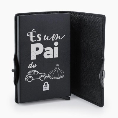 Carteira Porta cartões És um..