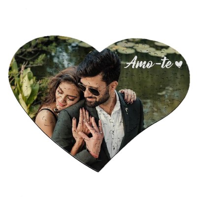 Puzzle Corazón Foto Personalizada