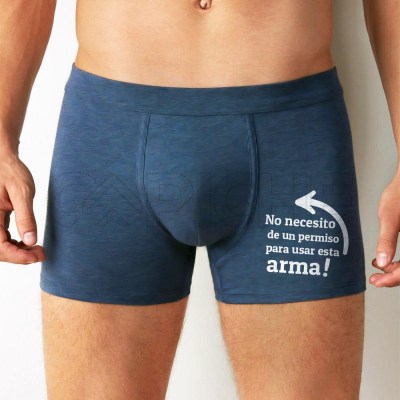 Boxer Hombre No Necesito Permiso