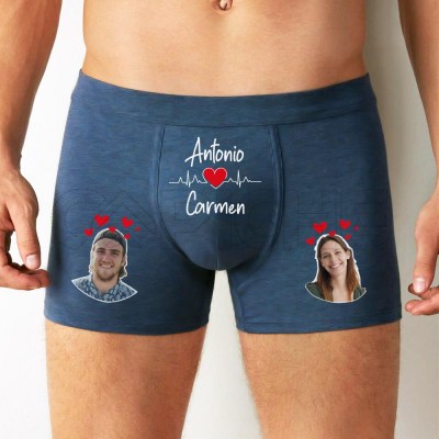 Boxer Hombre Pareja Personalizable