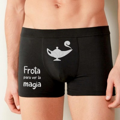 Boxer Hombre Frota magia
