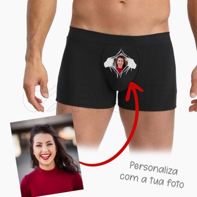 Boxer Hombre Foto Personalizado