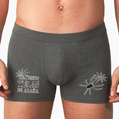 Boxer Hombre Telas Araña
