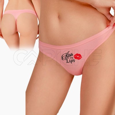 Tanga Mujer Kiss My Lips