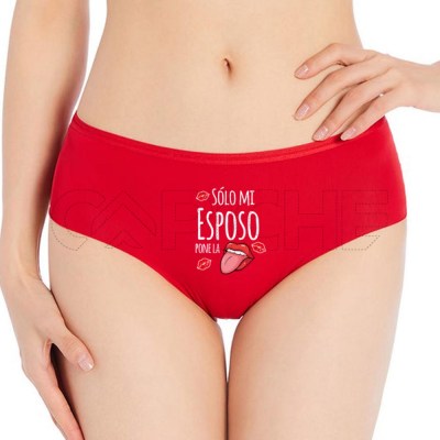 Braguita Normal Mujer Pone la Boca